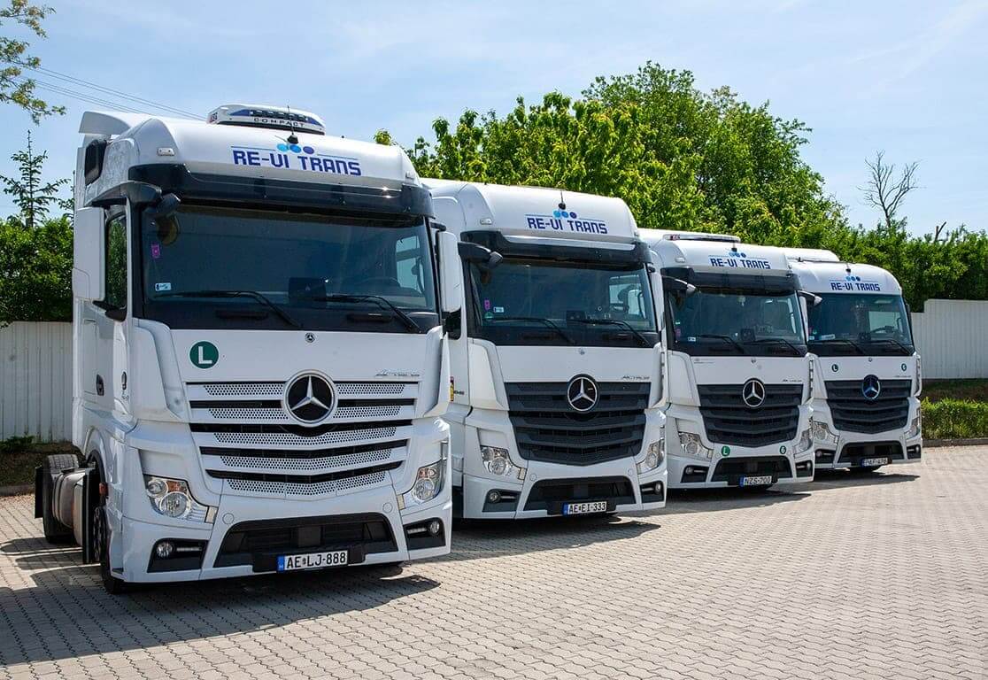 Transport von Vollgut